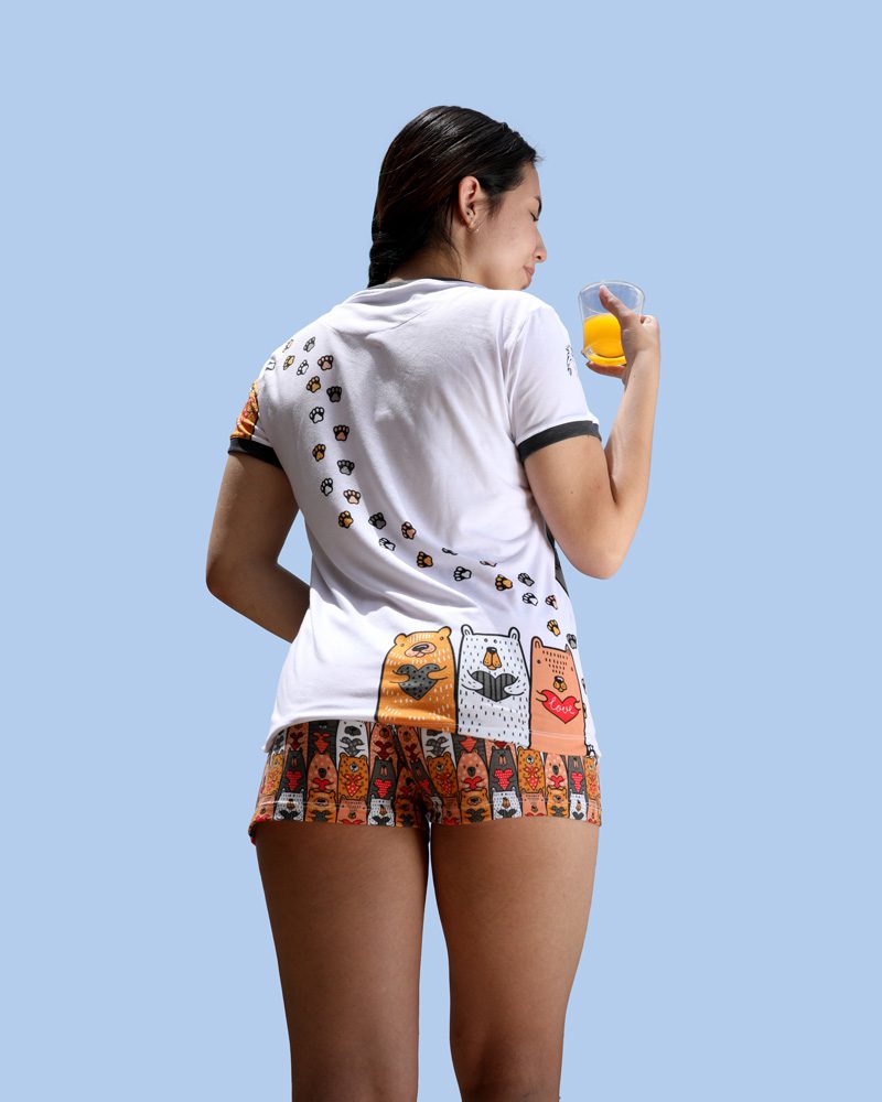 Pijama Osos Viajeros. Short.