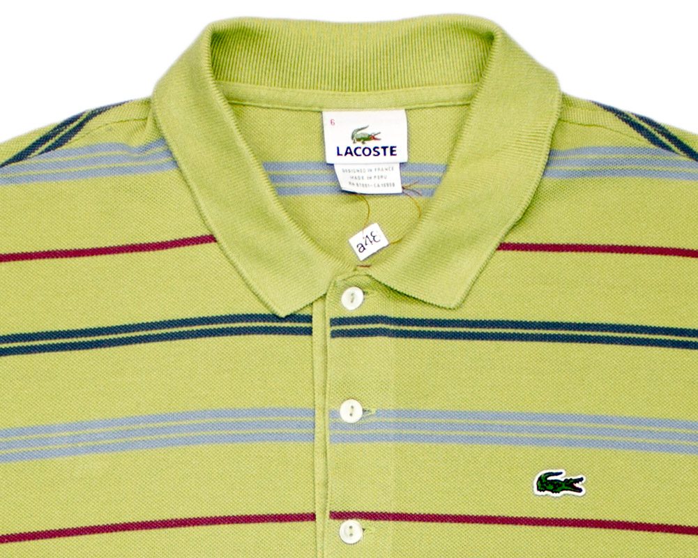 Pet Breed: Camiseta Polo Lacoste. T-L