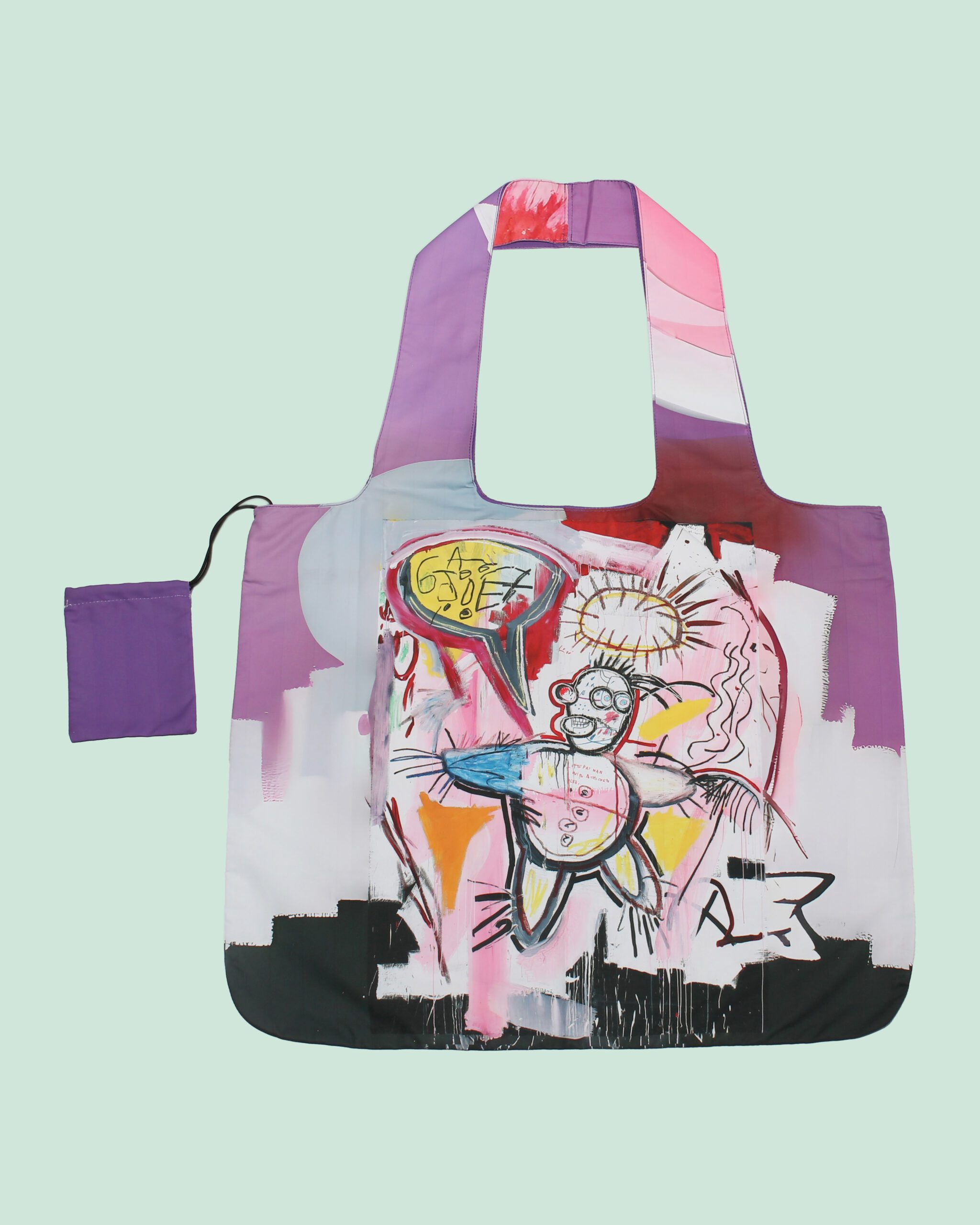 Tote Bag. Basquiat Doonut_2