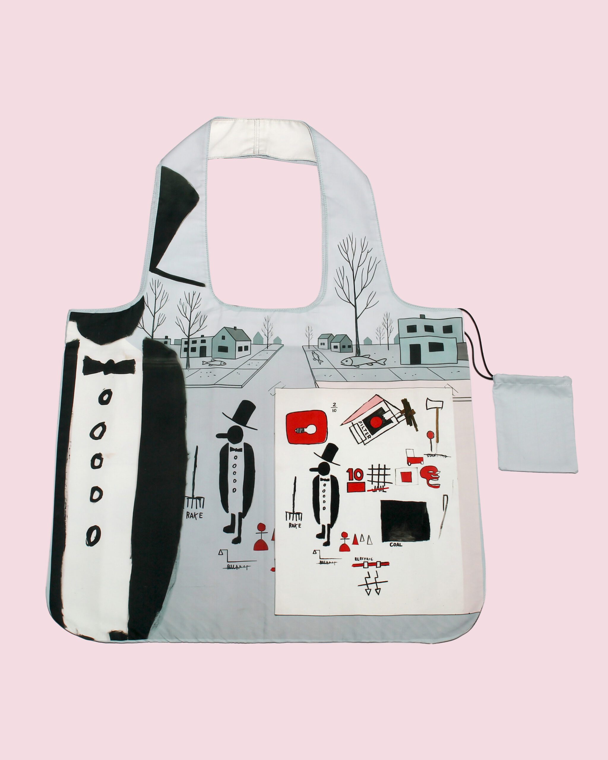 Tote Bag. Basquiat Pen_3