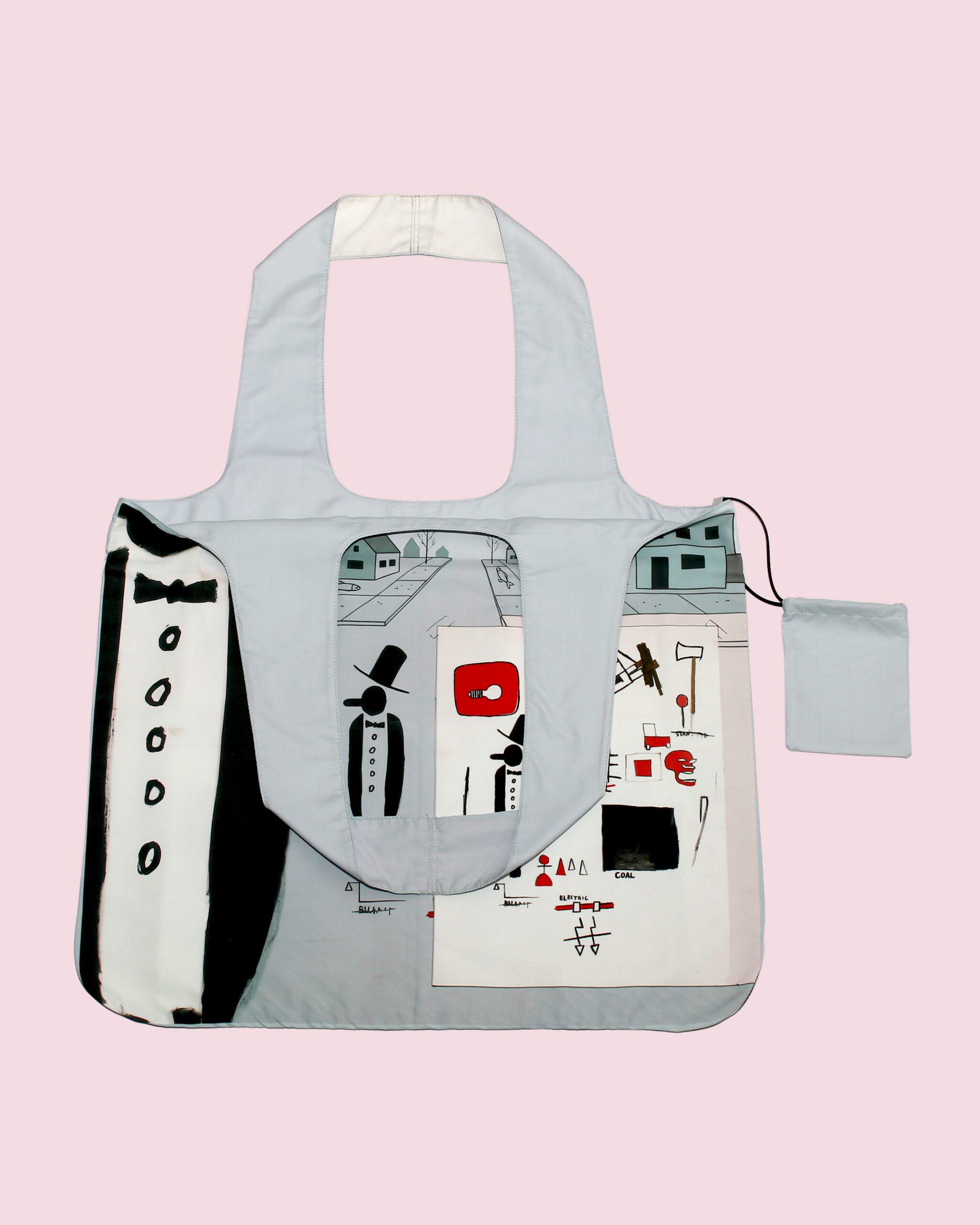Tote Bag. Basquiat Pen_3